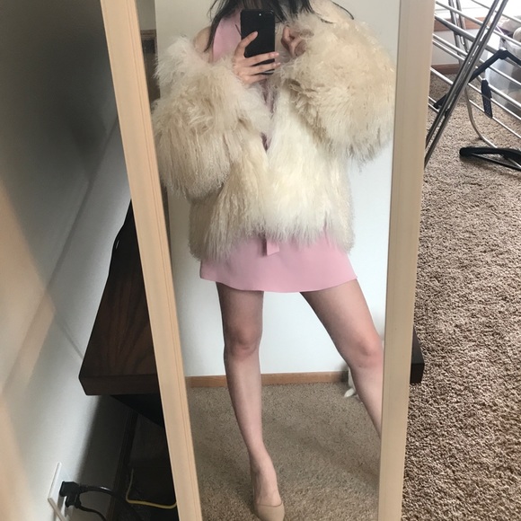 real lamb fur coat - Picture 2 of 4